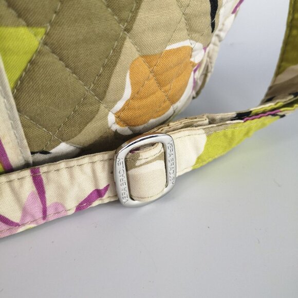 Vera Bradley Retired Portobello Road Pink Bag Tote Double Handles + Shoulder - Picture 2 of 10